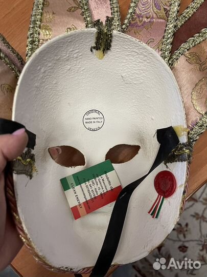 Маска венецианская интерьерная