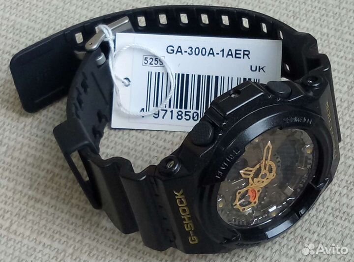 Casio G-Shock GA-300A-1A новые,гарантия,чек