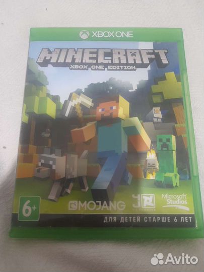 Диск для xbox one minecraft