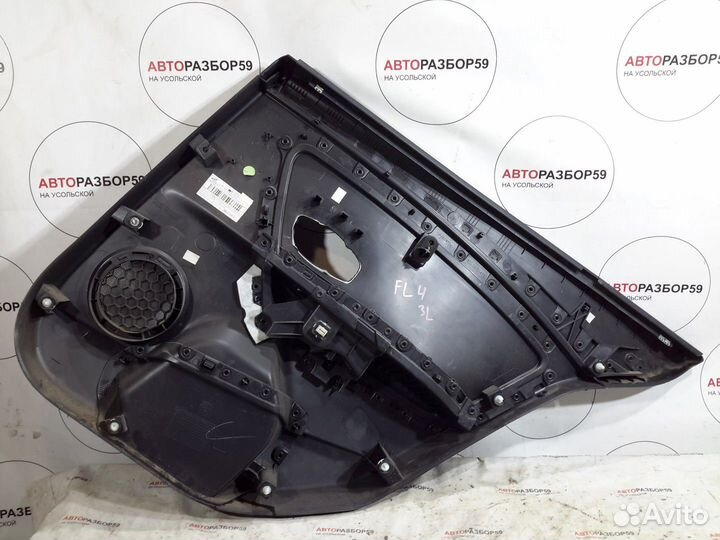 Обшивка двери задняя левая Renault Fluence