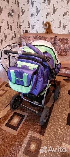 Коляска 2 в 1 Teddy bart-plast Польша