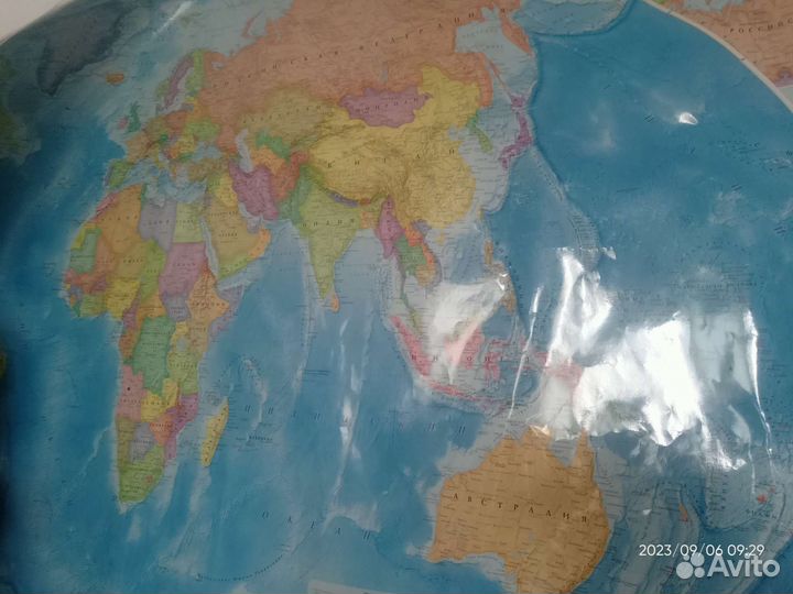 Политическая карта мира 230х150, масш 1:11500000