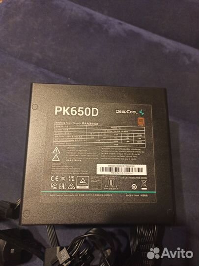 Блок питания DeepCool PK650D