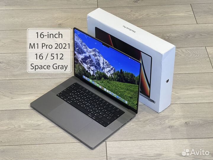 Apple MacBook Pro 16 (2021, M1 Pro) 16 / 512