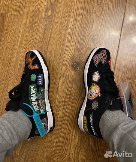 Nike Dunk Low Pro QS Neckface Оригинал Poizon