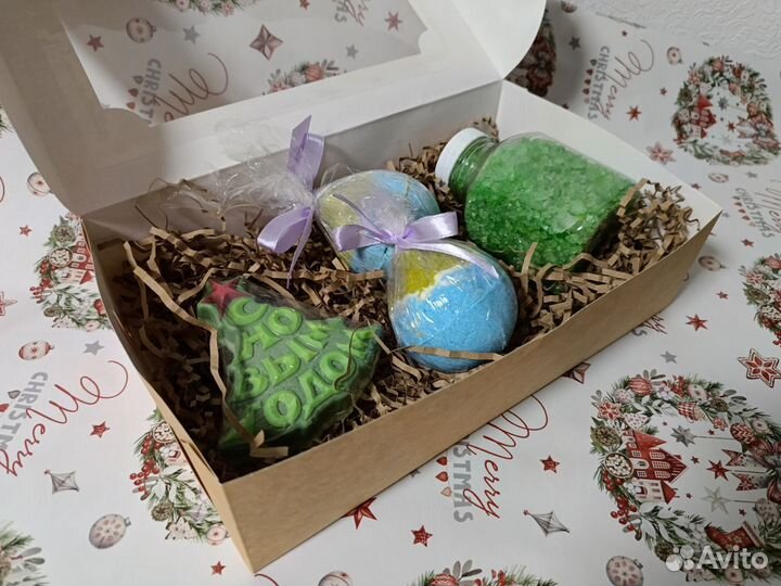 Новогодний набор для ванн