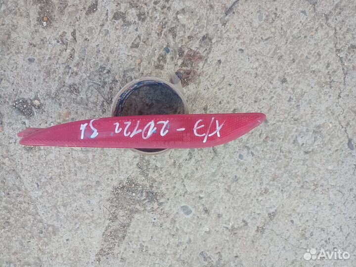 Отражатель в бампер задний левый Hyundai Elantra M