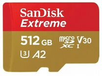 Карта памяти SanDisk Extreme 512 GB