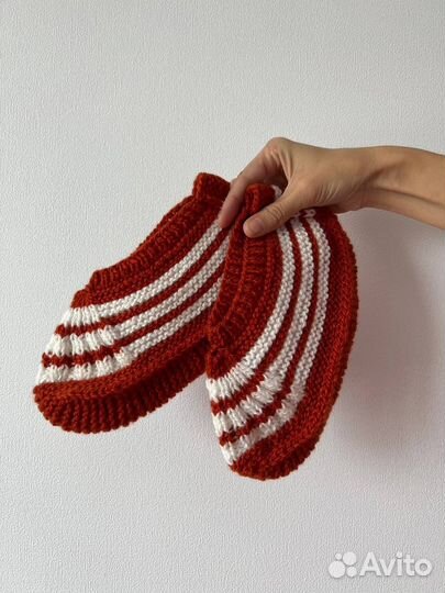 Вязаные тапочки в ассортименте