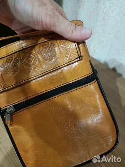 Сумка из натуральной кожи