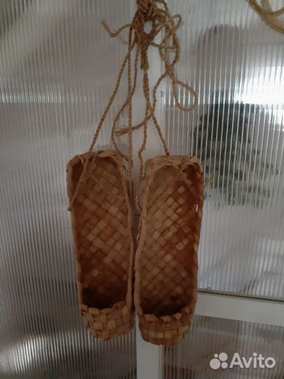 Лапти из лыка