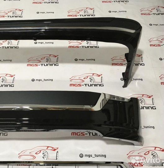 Обвес Executive Lounge на Land Cruiser 200 черный