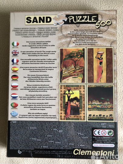 Пазлы clementoni 500-1000 деталей новые