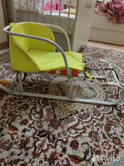 Продам детскую санки