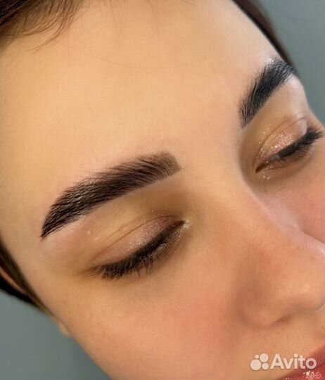 Окрашивание ламинирование бровей и ресниц