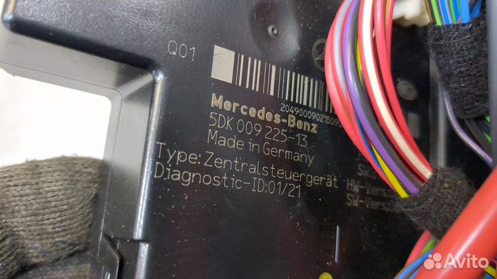 Блок предохранителей Mercedes C W204, 2009