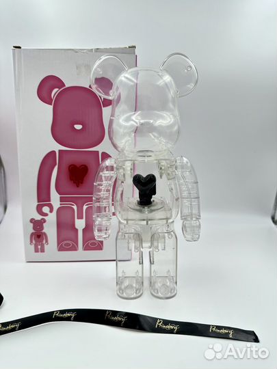 Игрушка bearbrick прозрачный