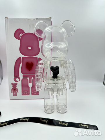 Игрушка bearbrick прозрачный