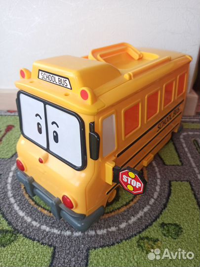 Автобус-кейс Робокар Поли Скулби