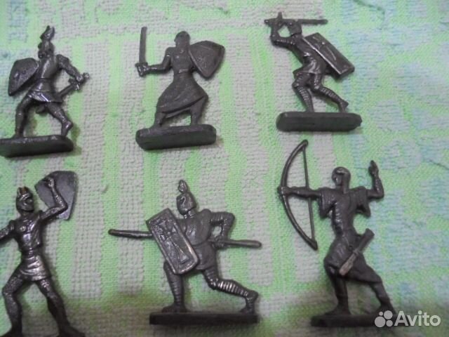 Солдатики СССР. амфи. Астрецово. Богатыри и рыцари
