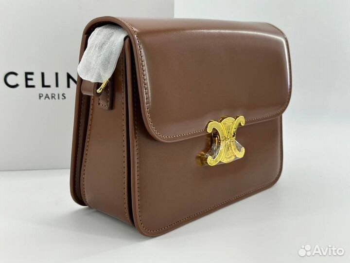 Сумка женская натуральная кожа celine