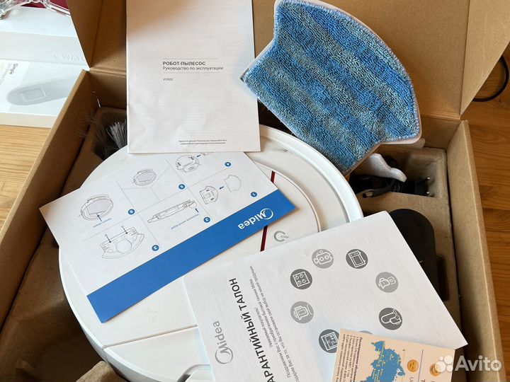 Робот пылесос midea vcr03