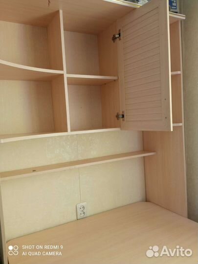 Стол письменный со шкафом бу