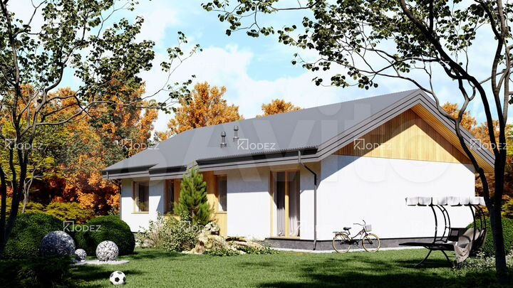 Дом 114,3 м² на участке 10 сот.