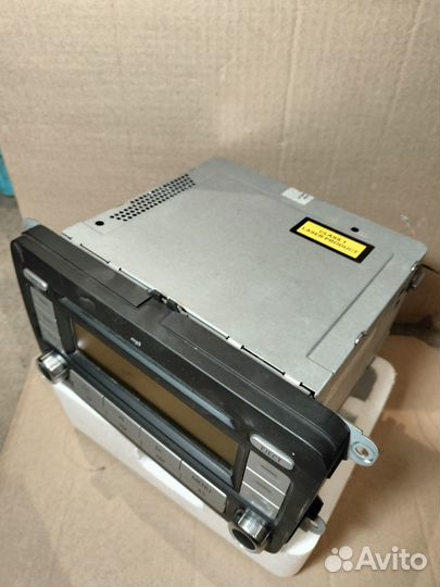 Рамка для 2 din магнитолы Шкода Фабия/Фольксваген