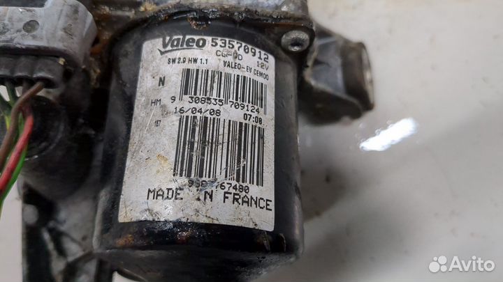 Двигатель стеклоочистителя передний Citroen C5 2008, 2008