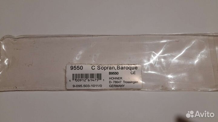 Блок флейта Hohner