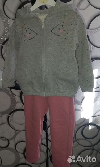 Трикотажный костюм zara