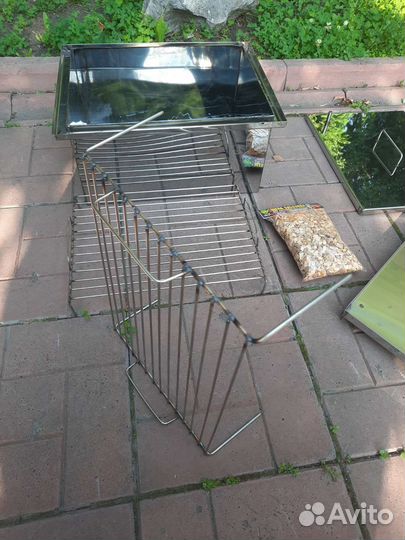 Коптильня с сумкой 2-х ярусная нержавейка