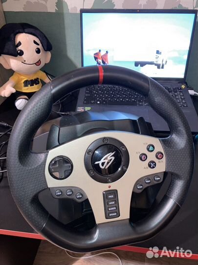 Игровой руль dexp wheelman pro GT 900'