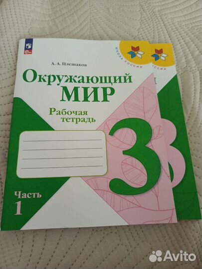 Рабочая тетрадь по окружающему миру 3 класс