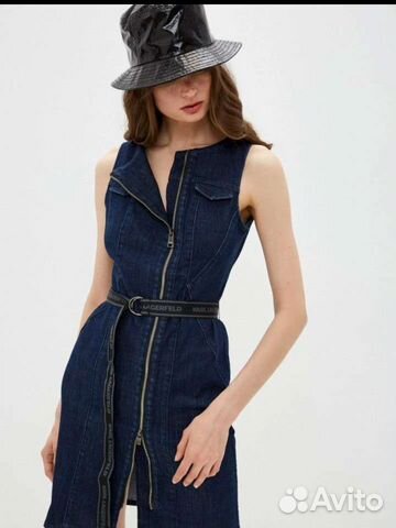 Платье джинс Karl Lagerfeld