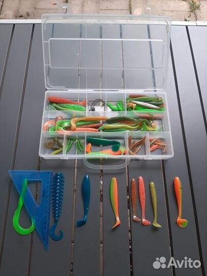 Набор силиконовых приманок