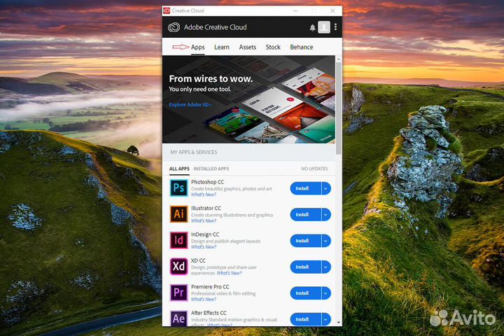 Adobe Creative Cloud Официальная подписка