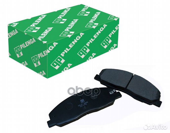 Колодки тормозные передние Газель next (4шт/кт