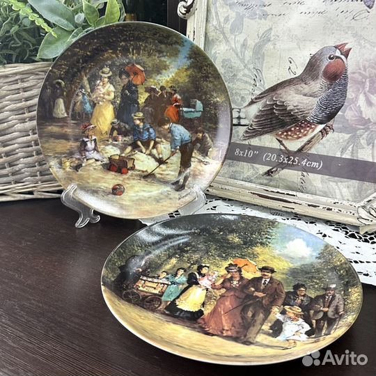 Сюжетные. коллекционные тарелки. Англия