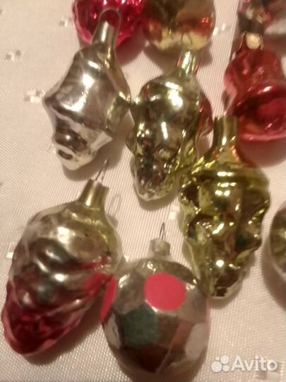 Елочные игрушки малютка