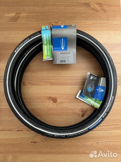 Велопокрышки schwalbe marathon plus 16х1,35
