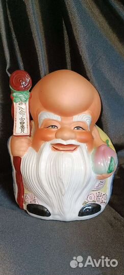 Китайский старец Шоу-Син, фарфор, Китай XX век
