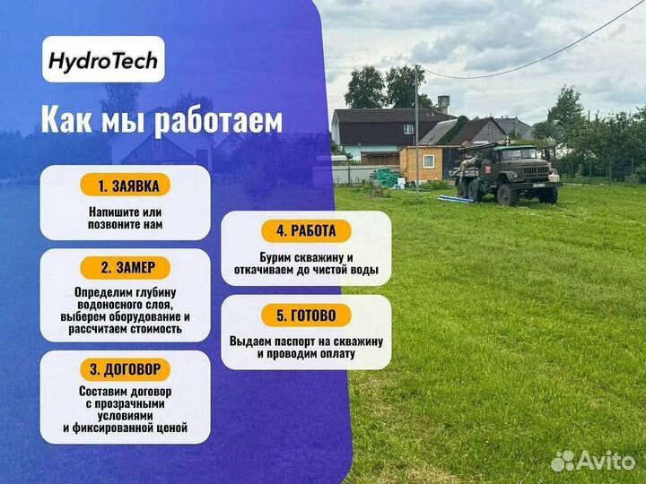 Бурение - скважин / септиков / колодцев