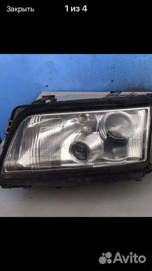 Audi A8 D2 фара левая