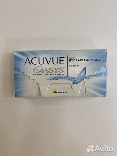 Линзы acuvue oasys