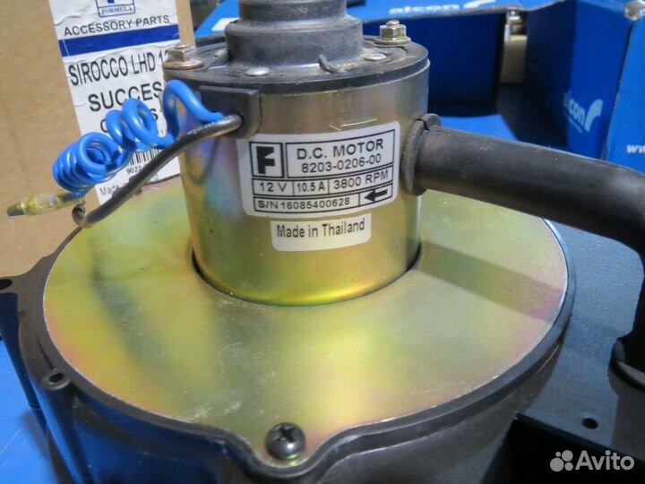 Мотор отопителя Marussia B1 и Marussia B2