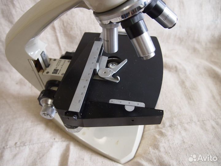 Польский бинокулярный микроскоп PZO