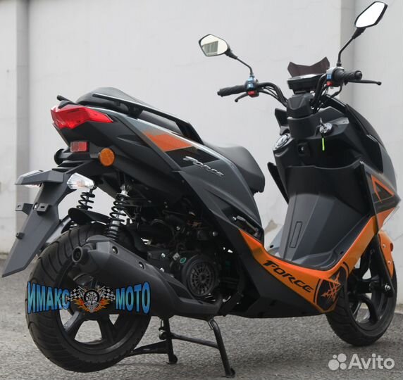 Скутер Racer RC150T-15F Force 150 оранжевый