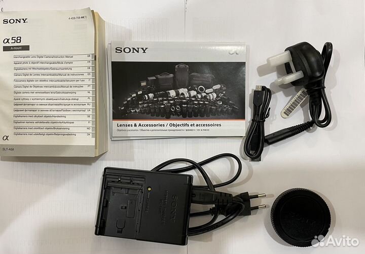 Зеркальный фотоаппарат sony a 58